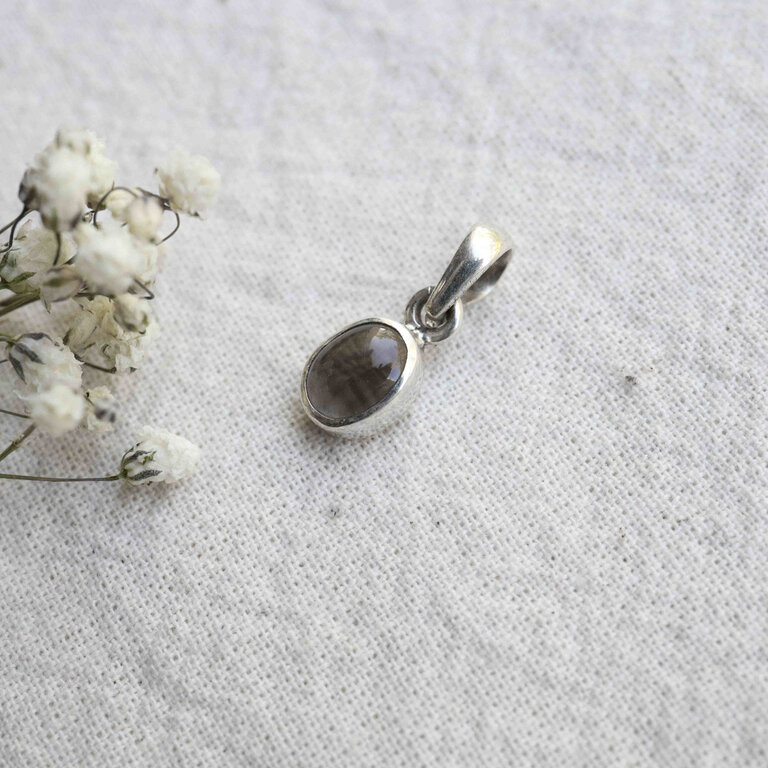 Pendentif Quartz Fumé - Mini