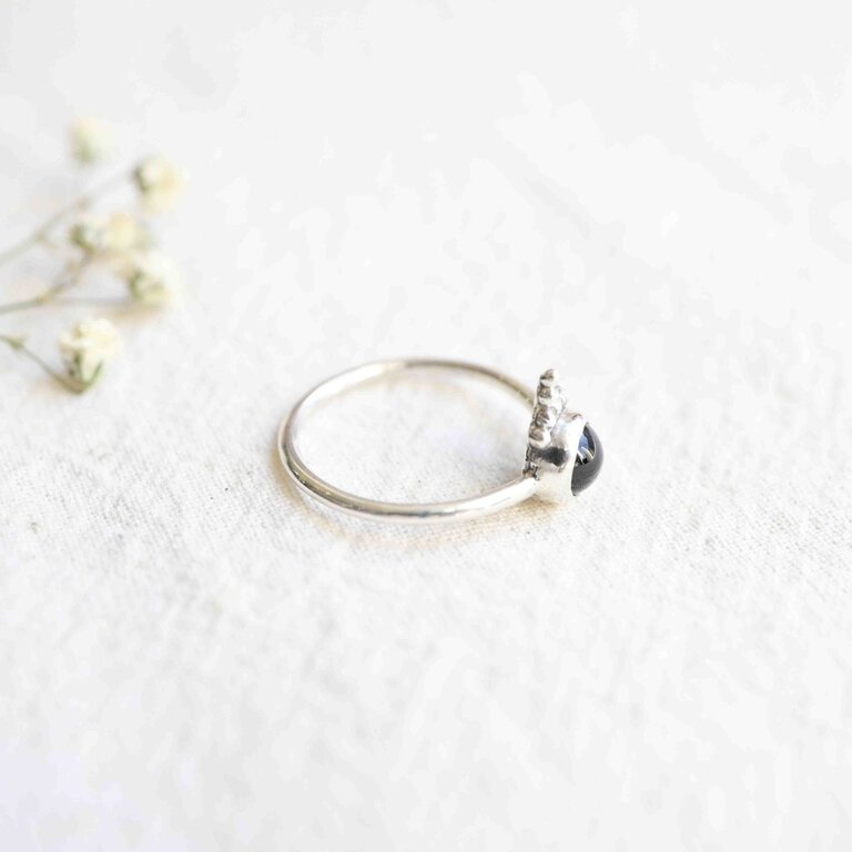 Bague Diopside étoilé - Daisy