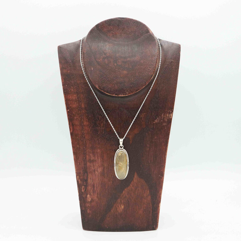 Pendentif Quartz Rutile - Étincelle