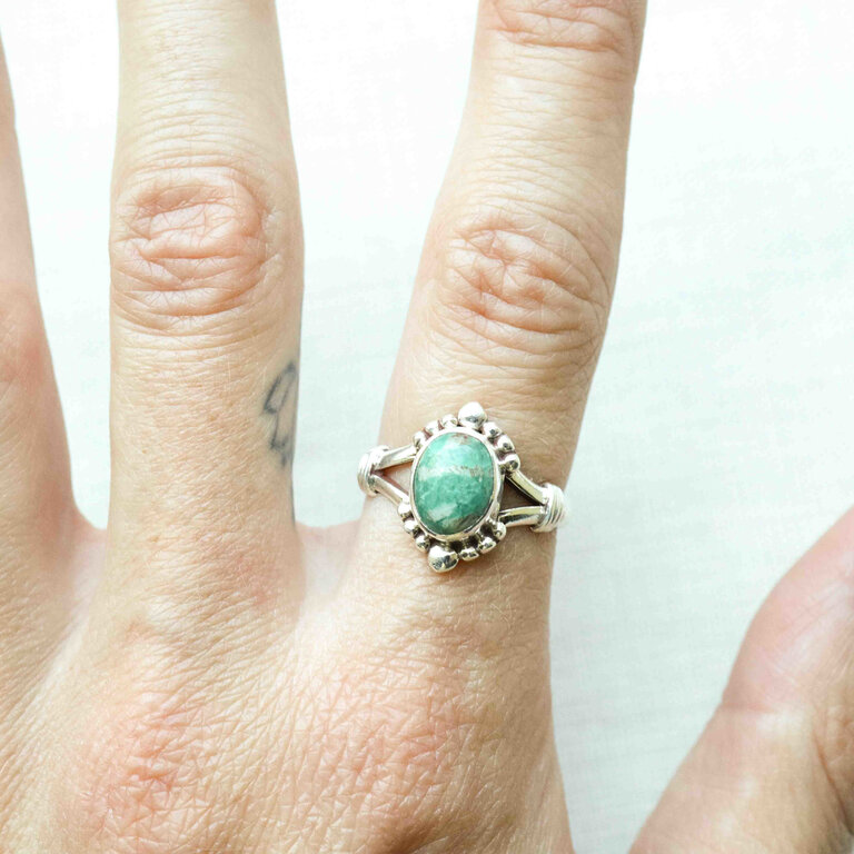 Amazonite Ring - Phénix