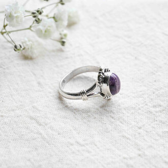 Bague Charoïte - Phénix