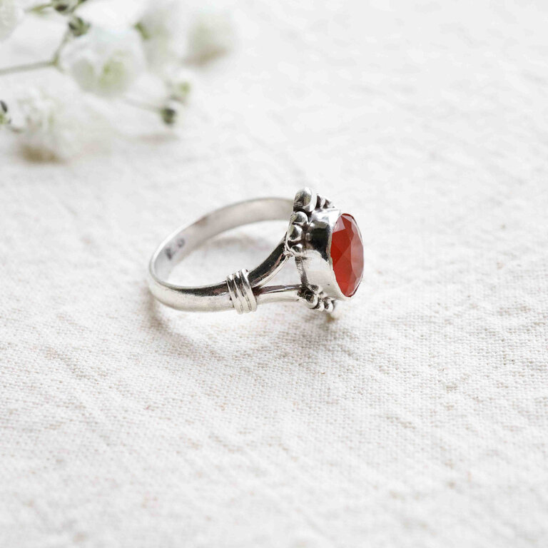 Bague Cornaline - Phénix