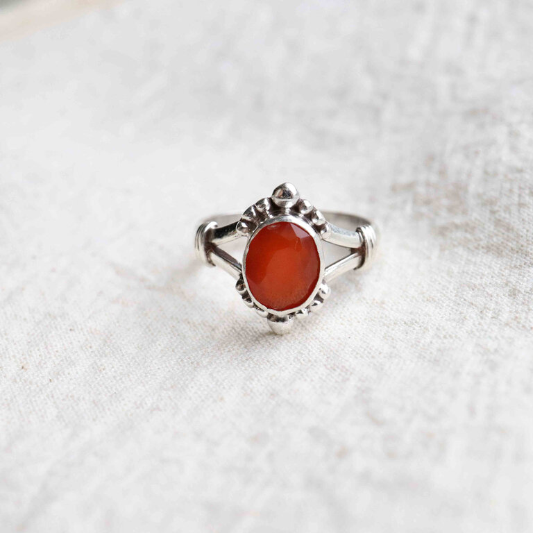 Bague Cornaline - Phénix