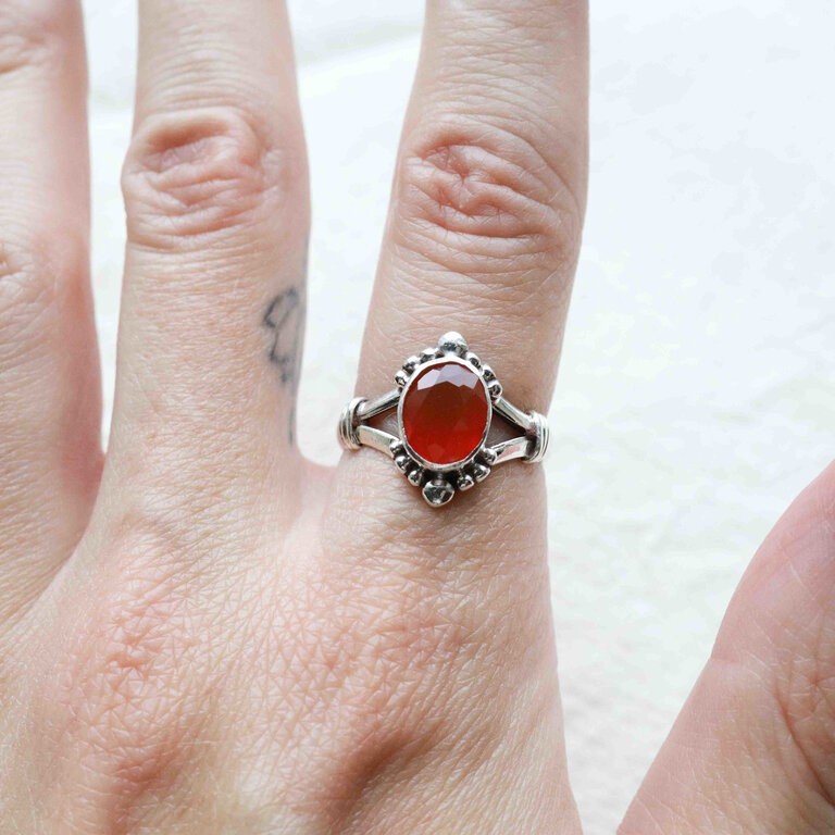 Bague Cornaline - Phénix