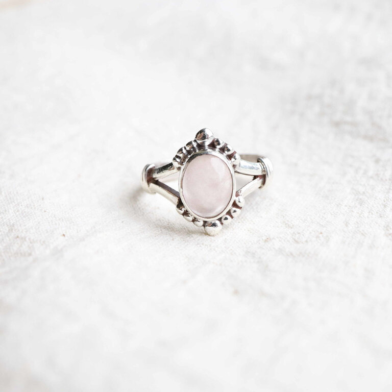 Rose Quartz Ring - Phénix