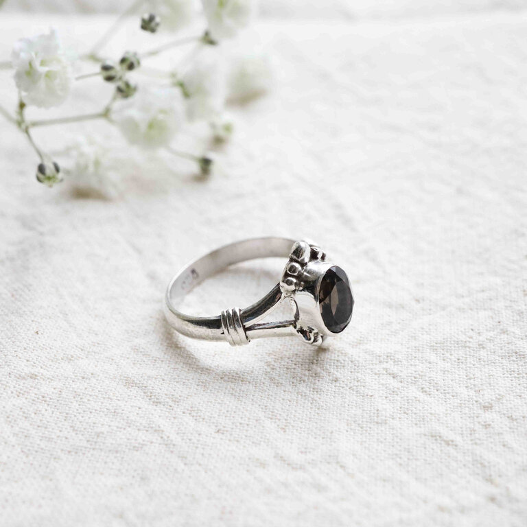 Smoky Quartz Ring - Phénix