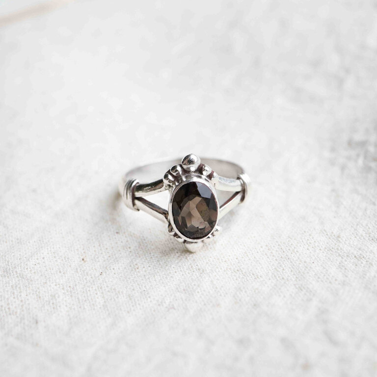 Smoky Quartz Ring - Phénix