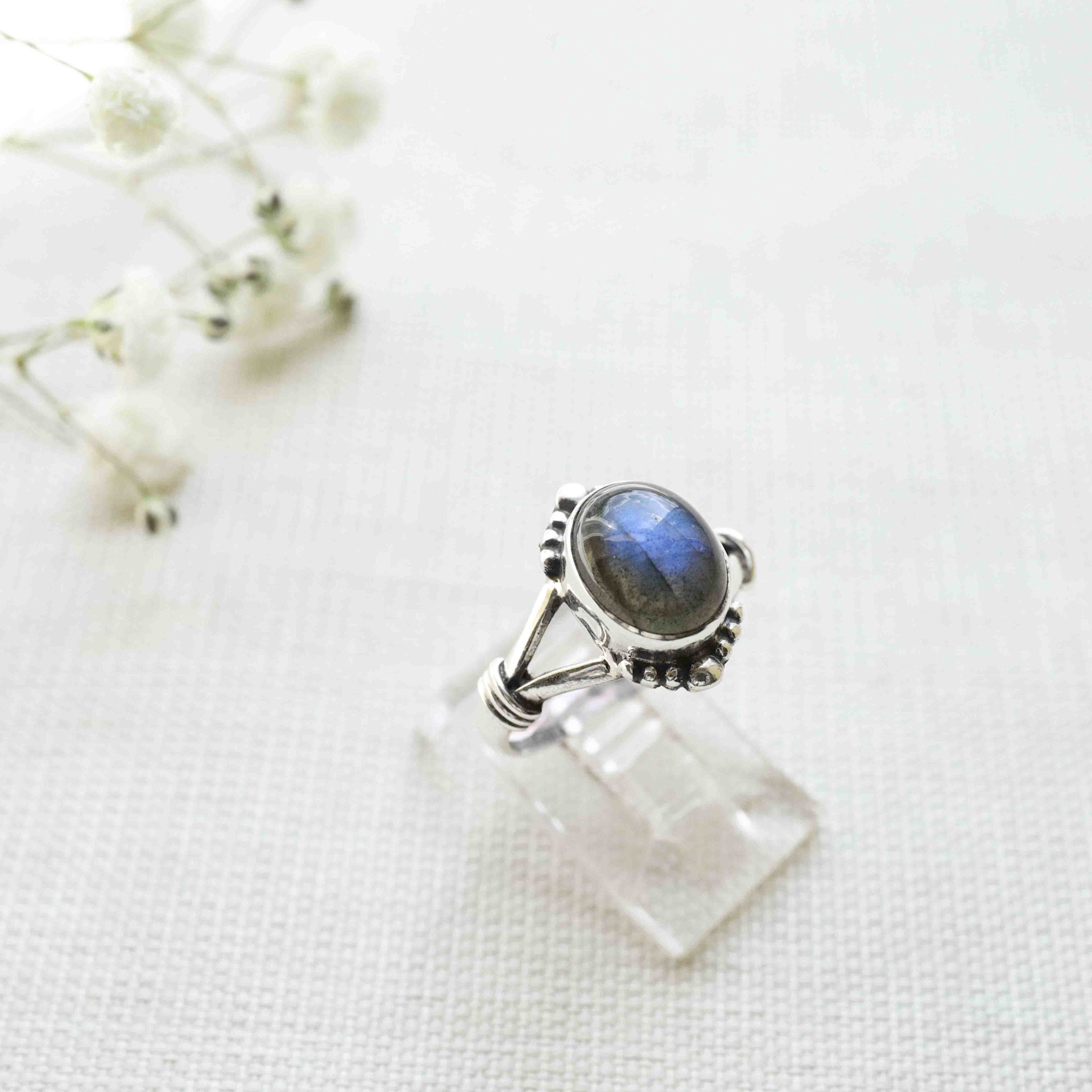 Labradorite Ring - Phénix