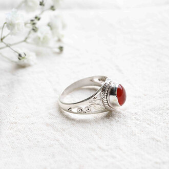 Carnelian Ring - Balsa