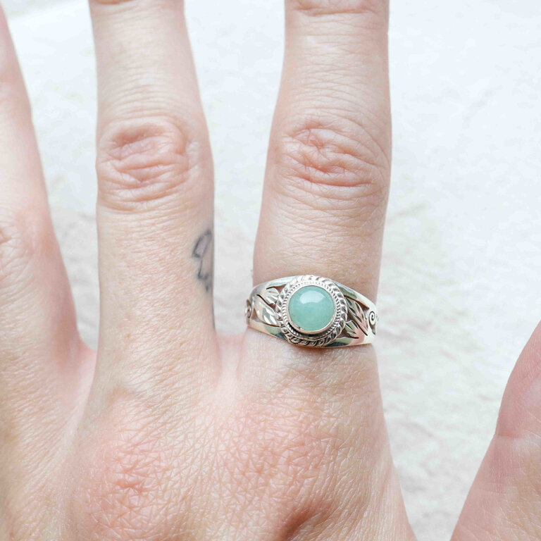 Green Aventurine Ring - Balsa