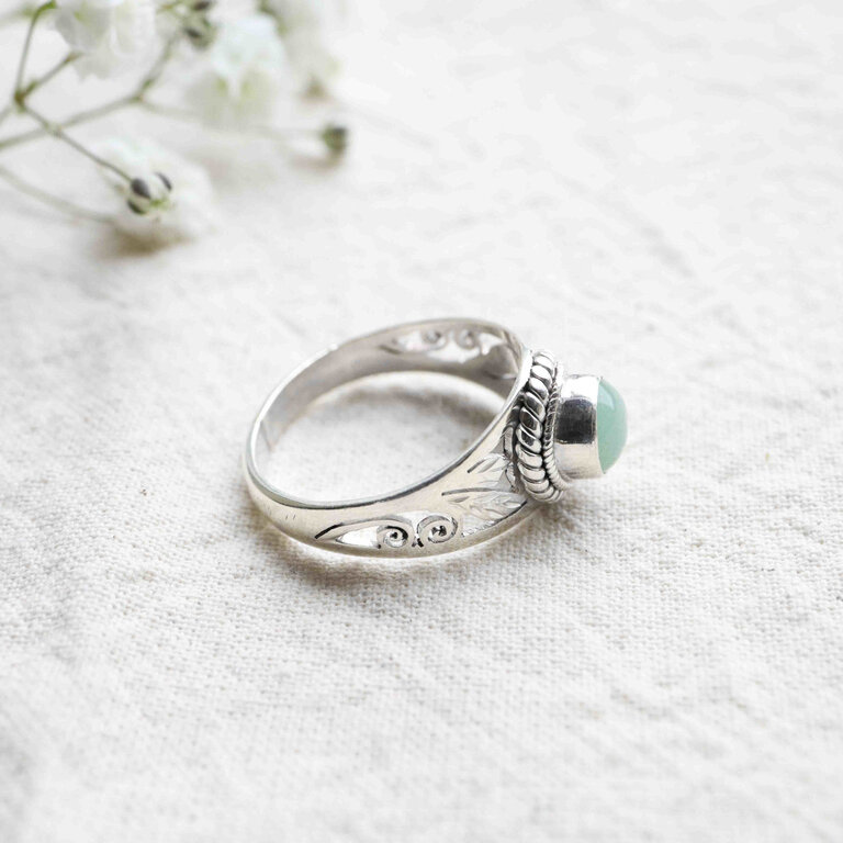 Green Aventurine Ring - Balsa