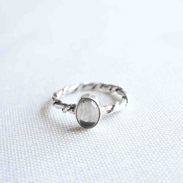 Smoky Quartz Ring - Torsade