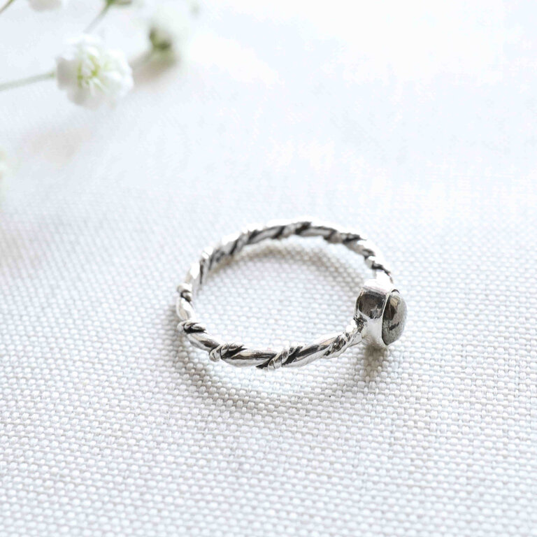 Pyrite Ring - Torsade