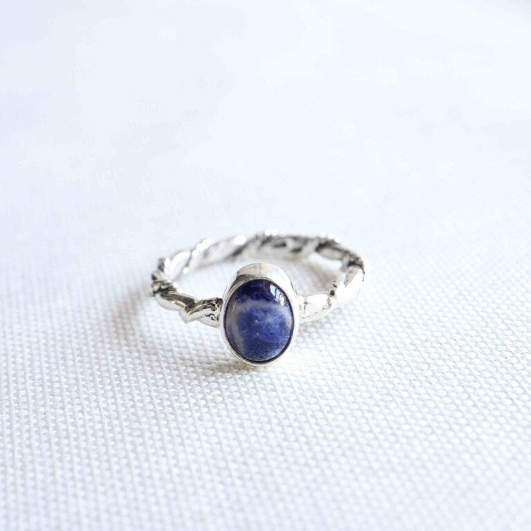 Sodalite Ring - Torsade