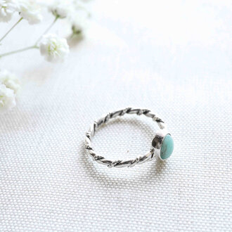 Amazonite Ring - Torsade