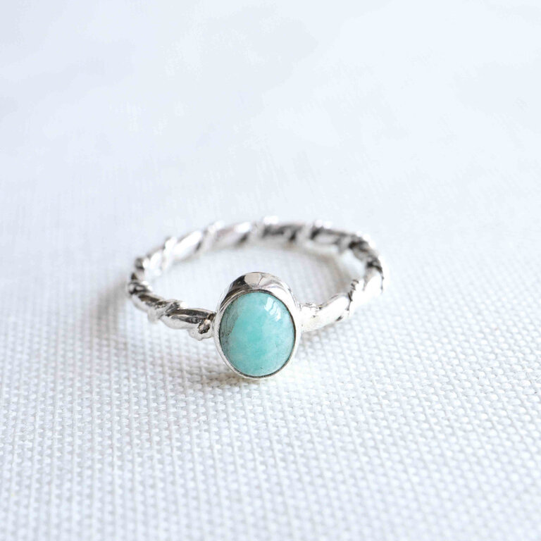 Amazonite Ring - Torsade