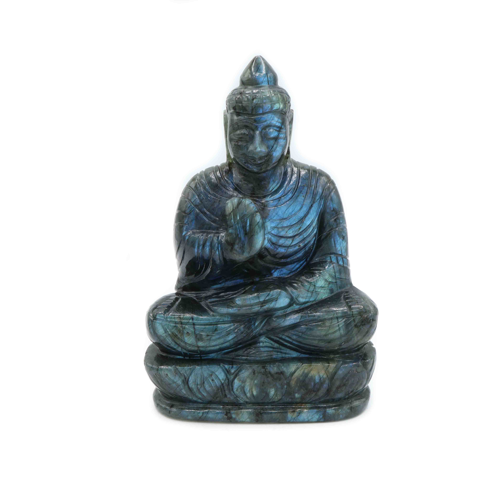 Labradorite Buddha