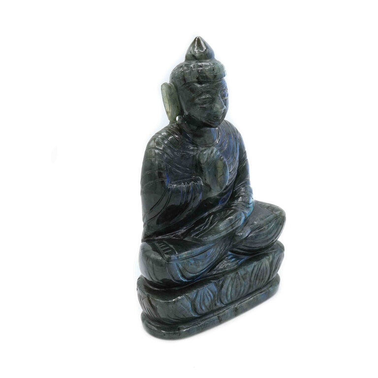 Labradorite Buddha