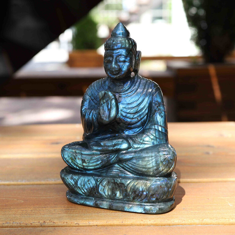 Labradorite Bouddha