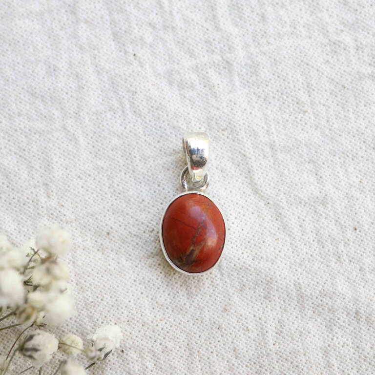 Red Jasper Pendant - Mini