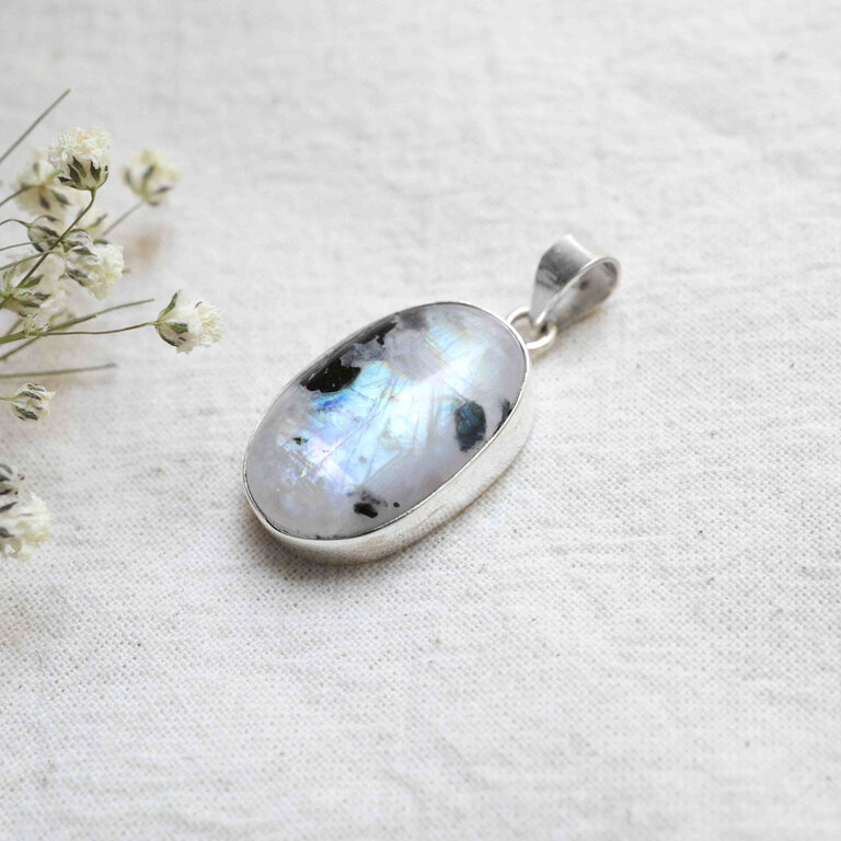 Pendentif Pierre de lune - Cosmos