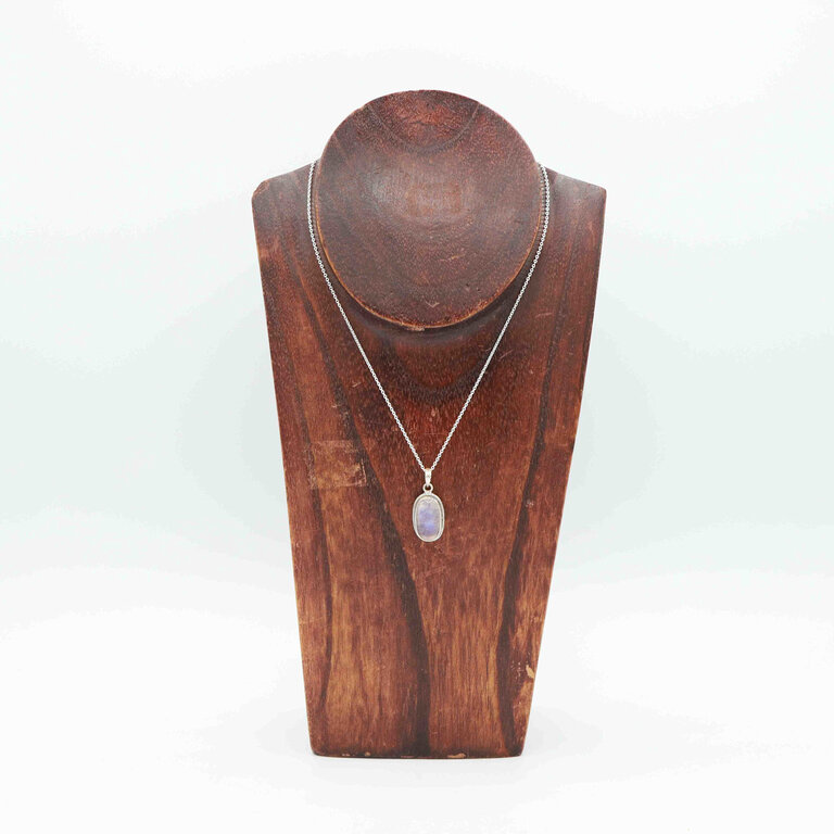 Pendentif Pierre de lune - Allongé