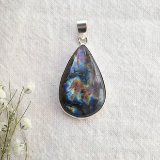 Pendentif Labradorite - Goutte
