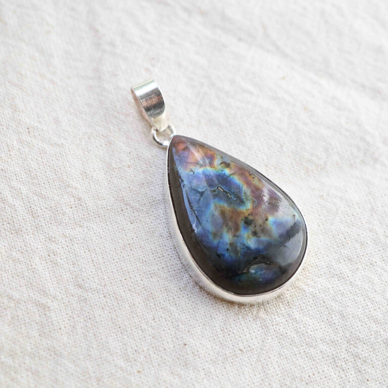 Pendentif Labradorite - Goutte