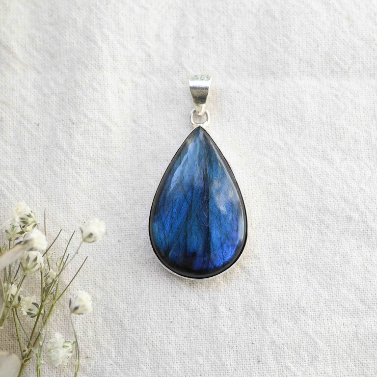 Pendentif Labradorite - Goutte