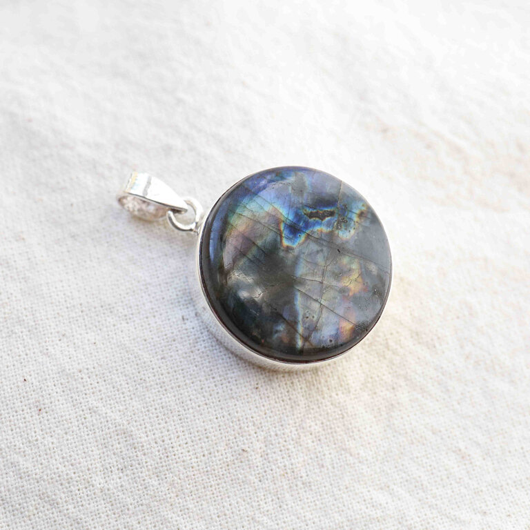 Labradorite Pendant - Rond