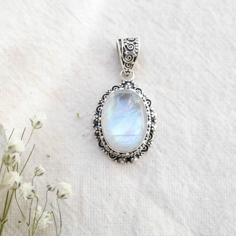 Pendentif Pierre de lune - Ajania