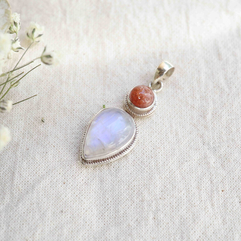 Pendentif Pierre de lune - Kida