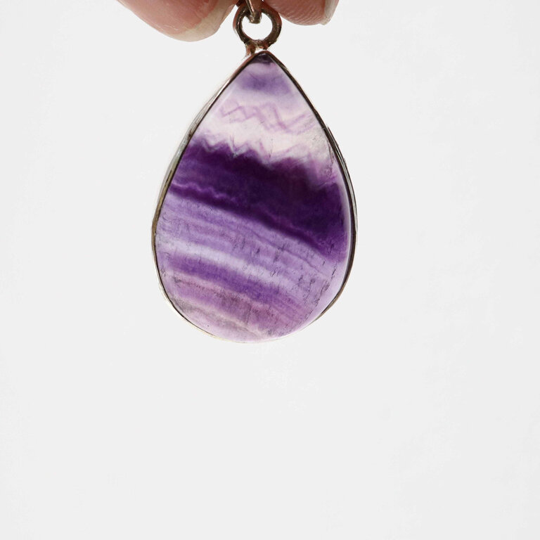 Fluorite Pendant - Goutte