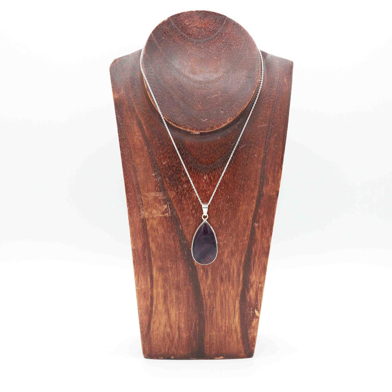 Pendentif Fluorite - Goutte