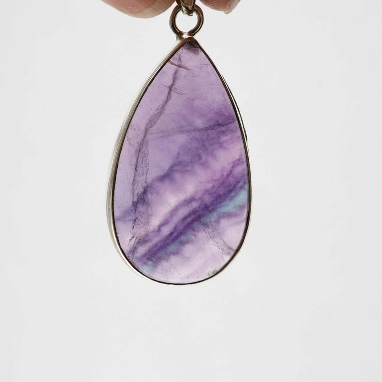Fluorite Pendant - Goutte