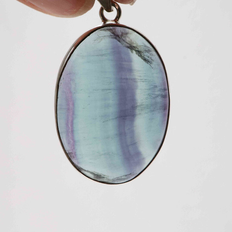Fluorite Pendant - Ovale