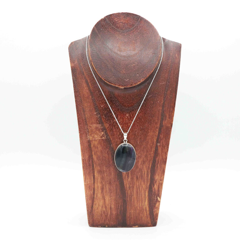 Fluorite Pendant - Ovale
