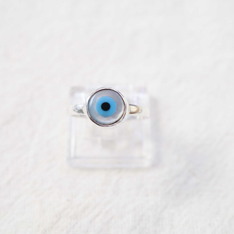 Bague Nacre - Oeil de protection