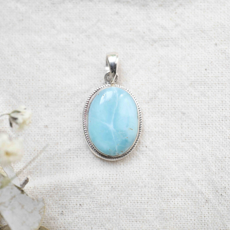 Pendentif Larimar - Eau