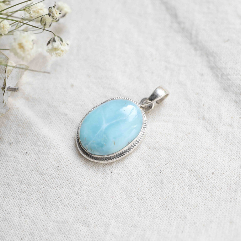 Pendentif Larimar - Eau