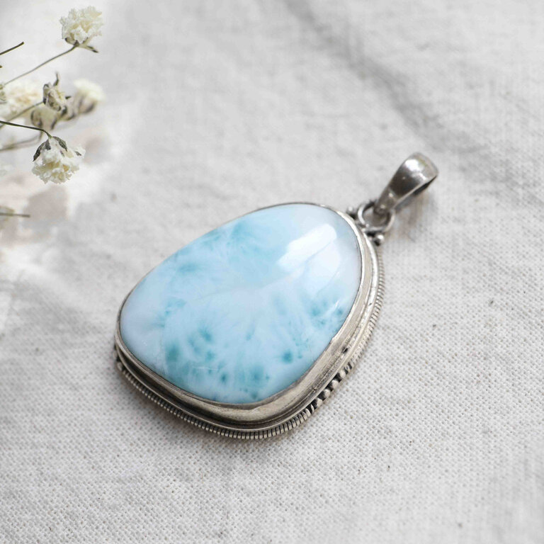 Pendentif Larimar - Nèsoi