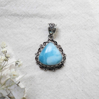 Pendentif Larimar - Thalassa
