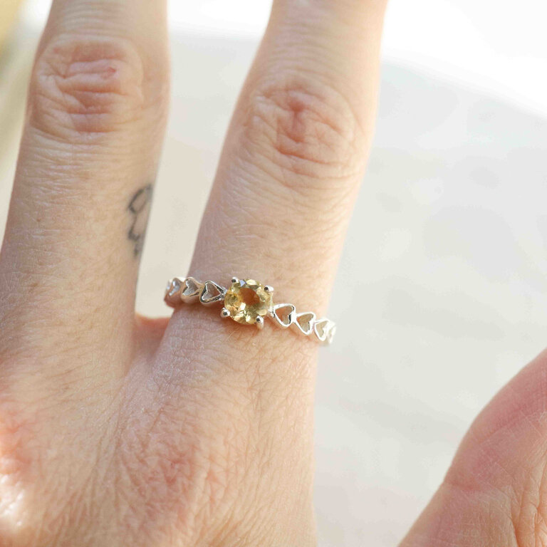 Citrine Ring - Vénus