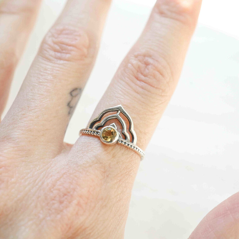 Citrine Ring - Diana
