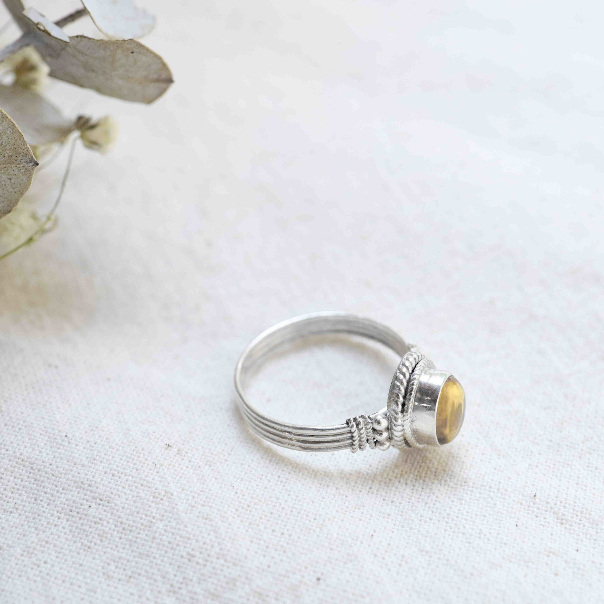 Citrine Ring - Zamia