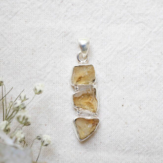 Citrine Pendant - Sierra Citrine Pendant - Sierra
