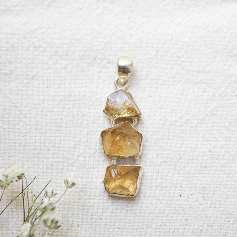 Citrine Pendant - Sierra