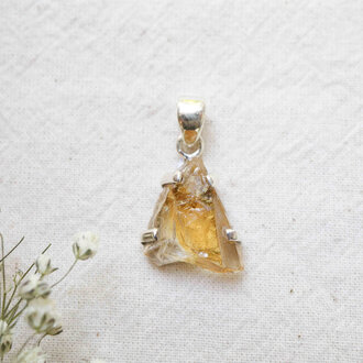 Pendentif Citrine - Brut