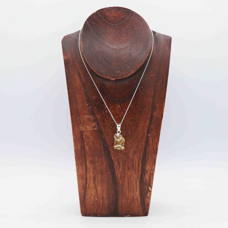 Pendentif Citrine - Vague