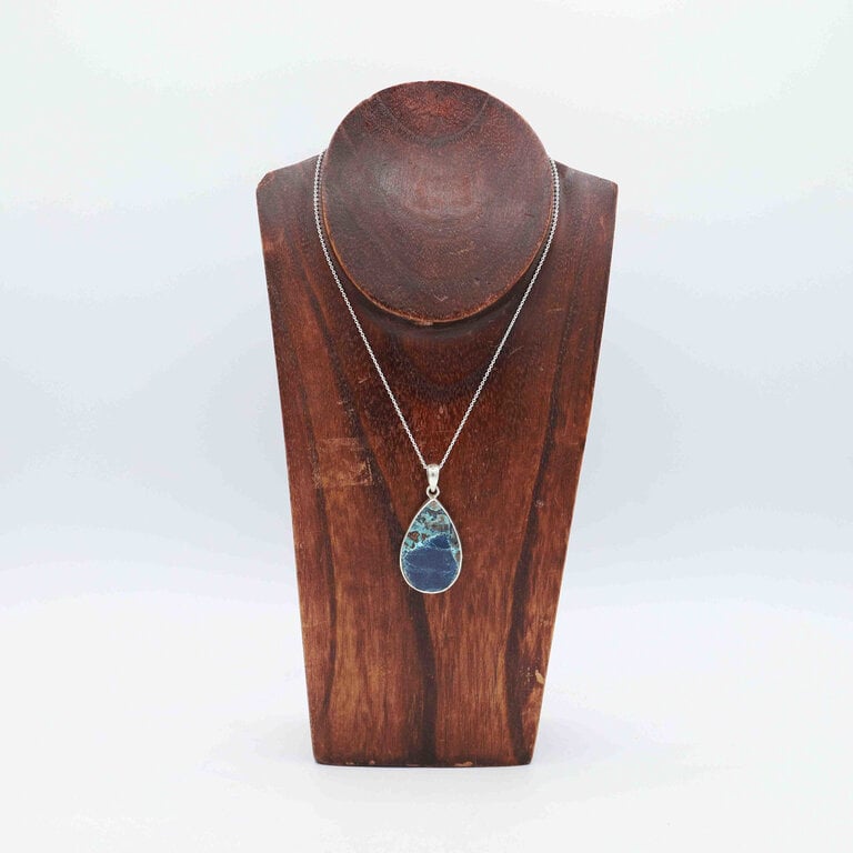 Shattuckite Pendant - Goutte